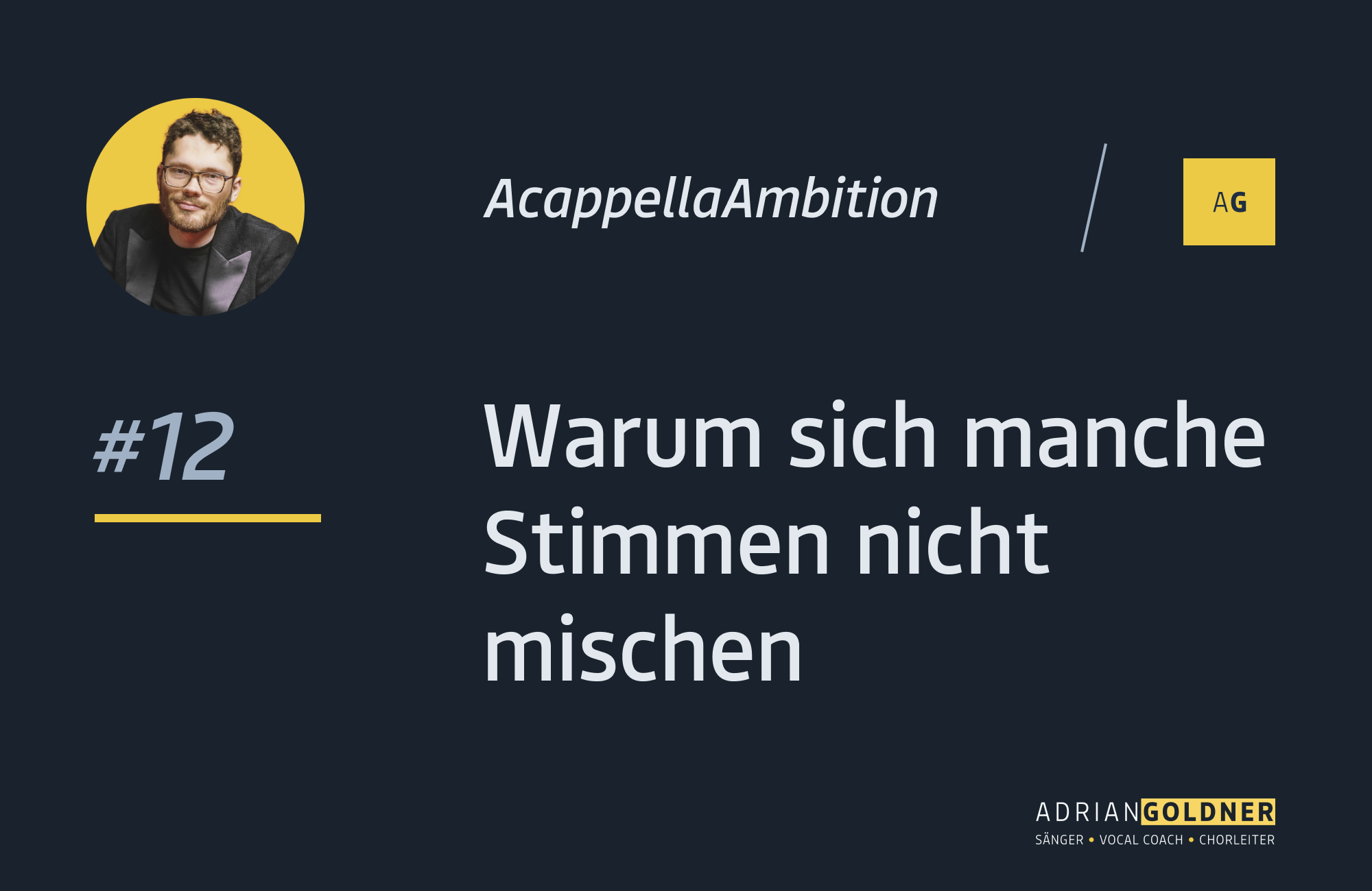 Warum sich manche Stimmen nicht mischen